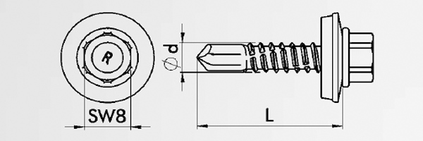 REFABO R-K-5,5x - Kohlenstoffstahl/ZI