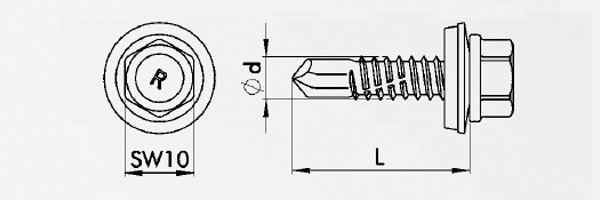 REFABO R-K-6,3x - Kohlenstoffstahl/ZI