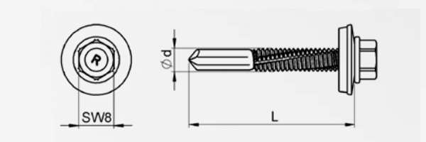 REFABO R-K12-5,5x - Kohlenstoffstahl/ZI