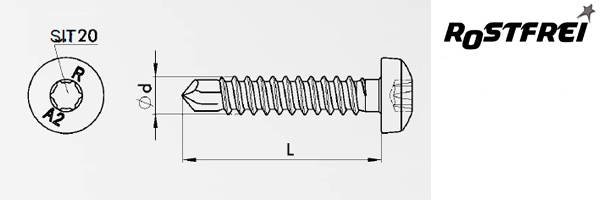 REFABO Plus RP-K-LK-4,8x - Bimetall A2