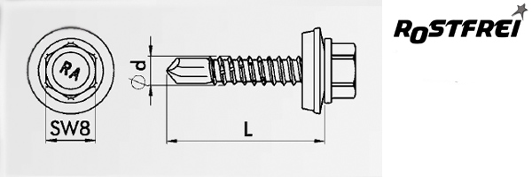 REFABO Plus RP-K-5,5x - Bimetall A2