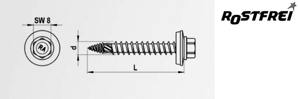 REFABO Plus RP-TD-6,0x - Bimetall A2