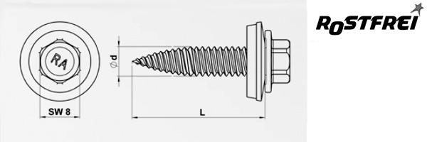 REFABO Plus RP-T2-6,0x - Bimetall A2